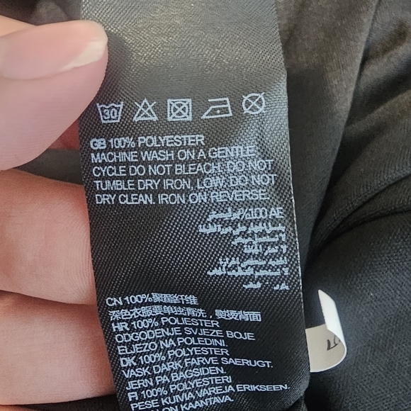 Club L London wrap front sequin skater dress in black | Size 2 (XS) - Picture 14 of 14